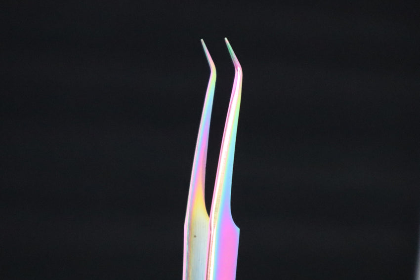 Lashed by H | "Rainbow" Signature Tweezer